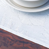 White Jungle 4-Pack Fabric Sling Placemats