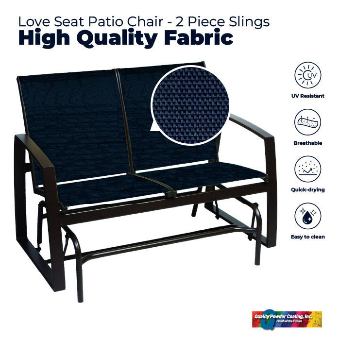 Loveseat - 2 Piece Fabric Sling Replacement